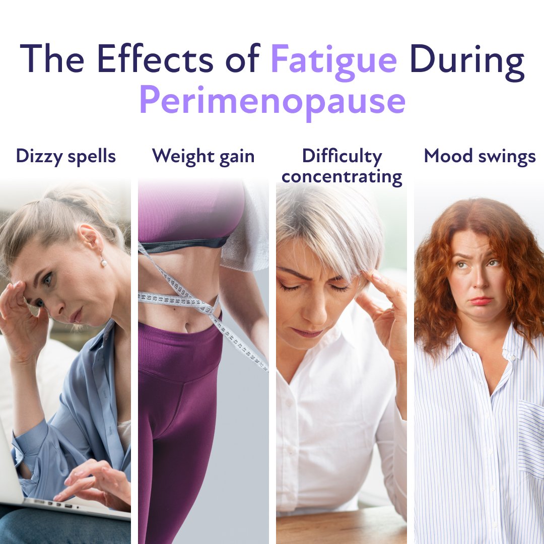 Woman experiencing fatigue during menopause